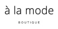 À la mode Boutique AU coupons